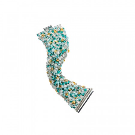 Seashell bracelet Ocean 9 row